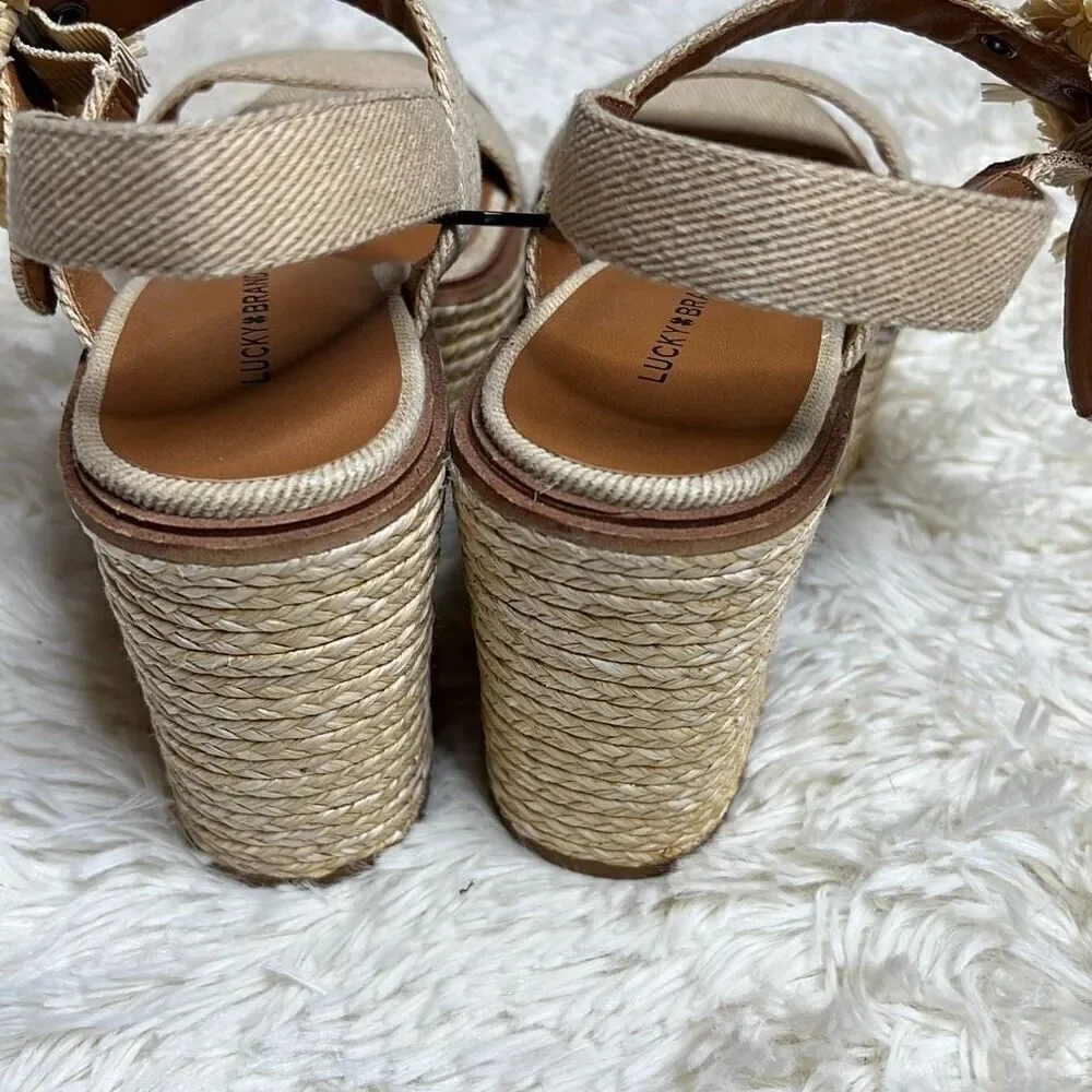 Lucky brand YIDRIS ESPADRILLE PLATFORM SANDAL